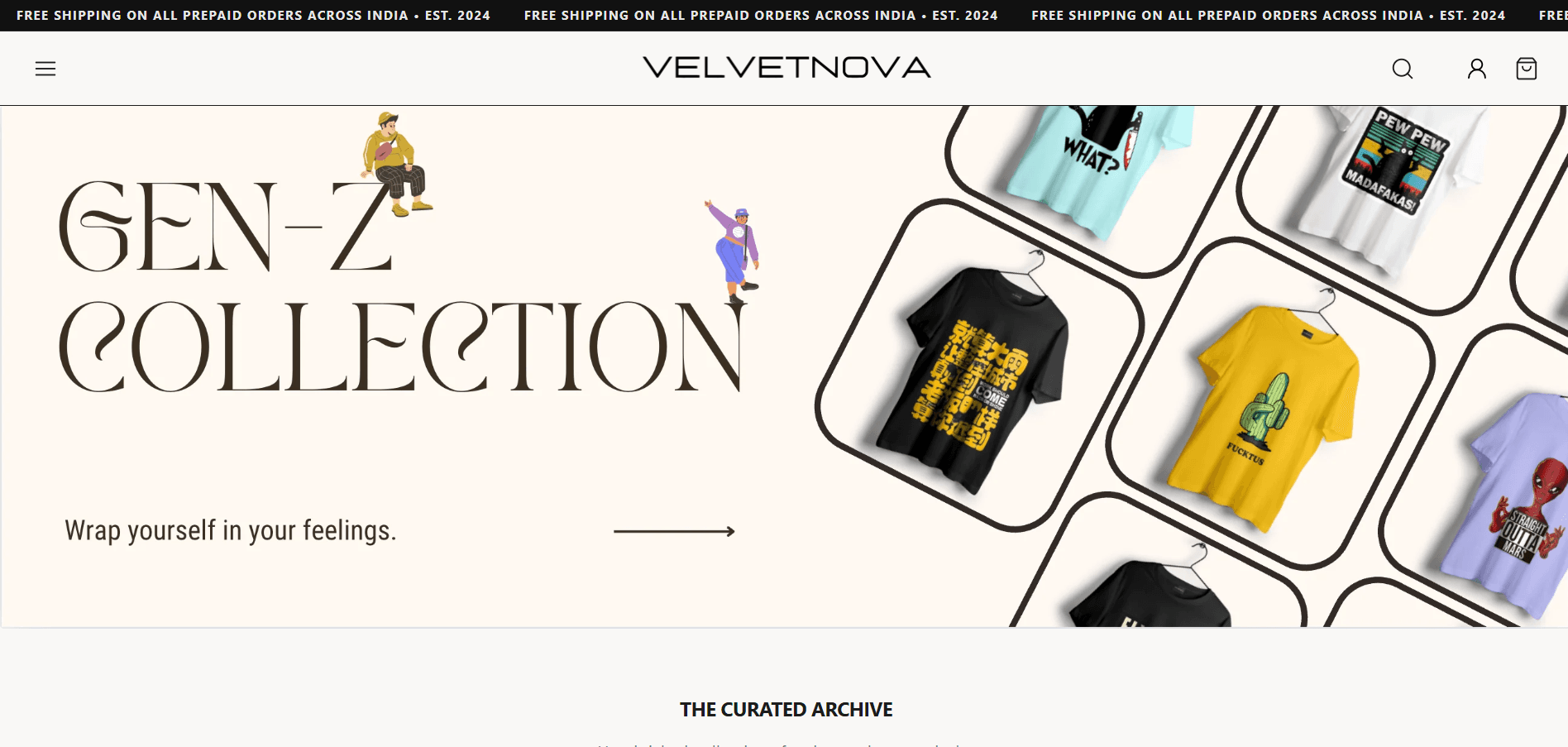 VelvetNova website